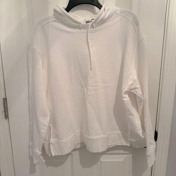 Puma Women's White Hoodie - Picture 1 of 5